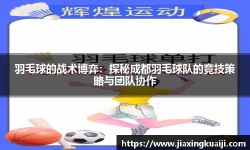 羽毛球的战术博弈：探秘成都羽毛球队的竞技策略与团队协作